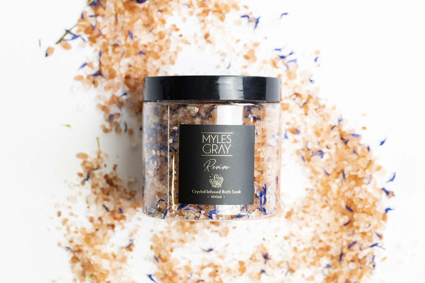 Revive | Crystal Infused Bath Soak - Myles Gray