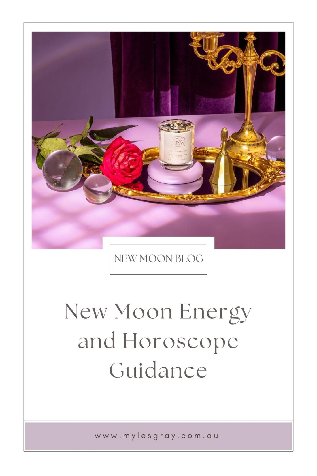 New Moon Horoscope Guidance - Myles Gray