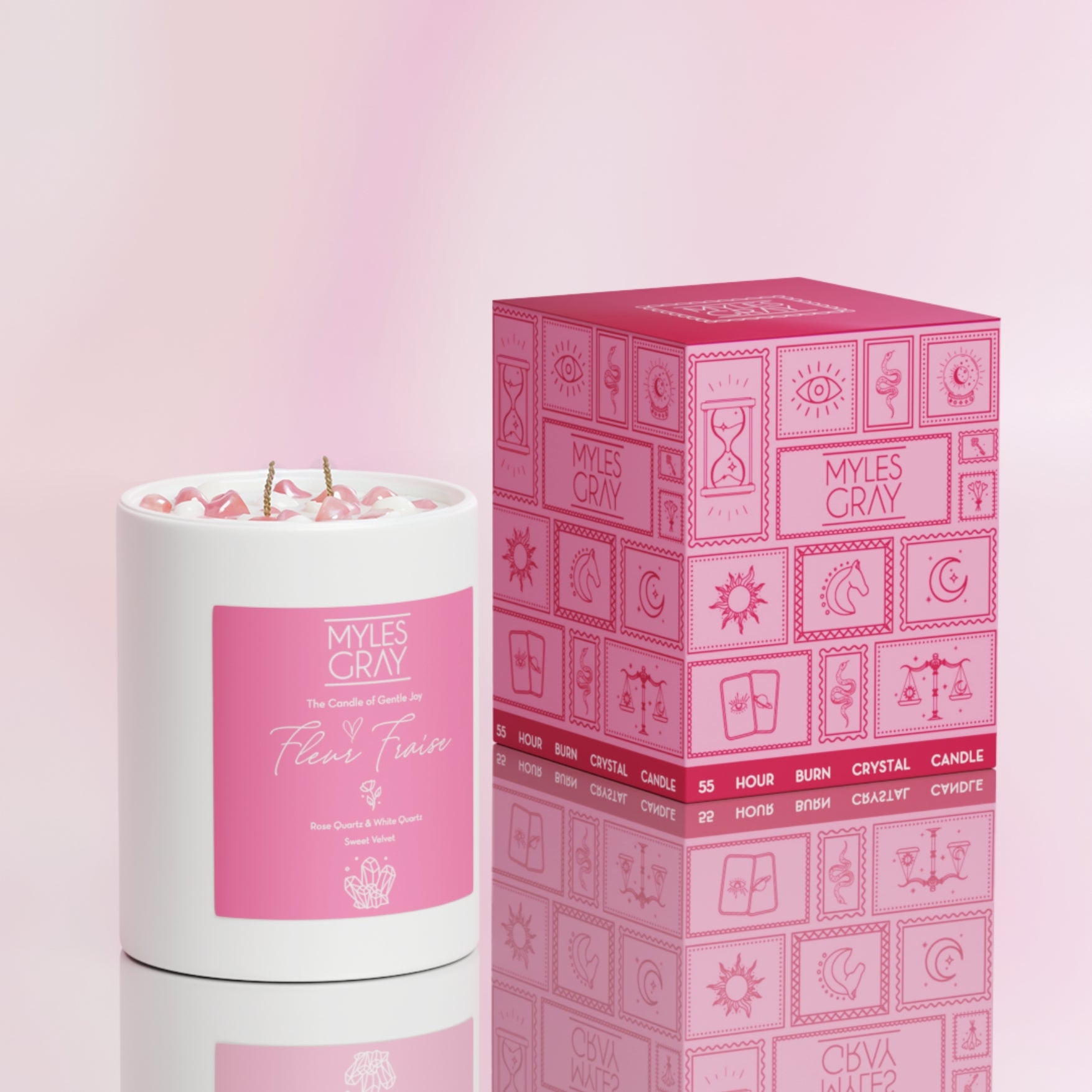 Fleur Fraise | The Candle of Gentle Joy