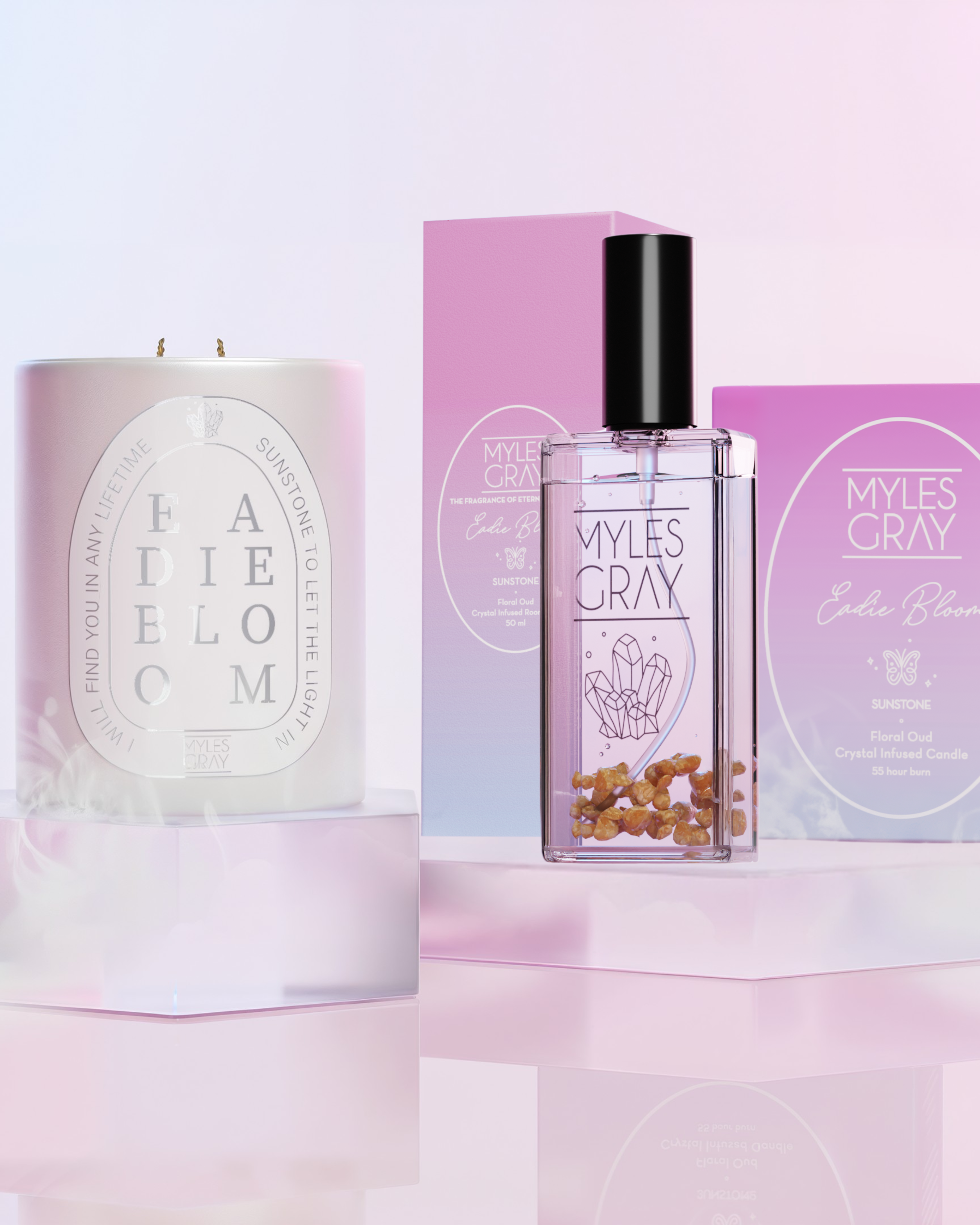 Eadie Bloom Candle and Room Mist Duo