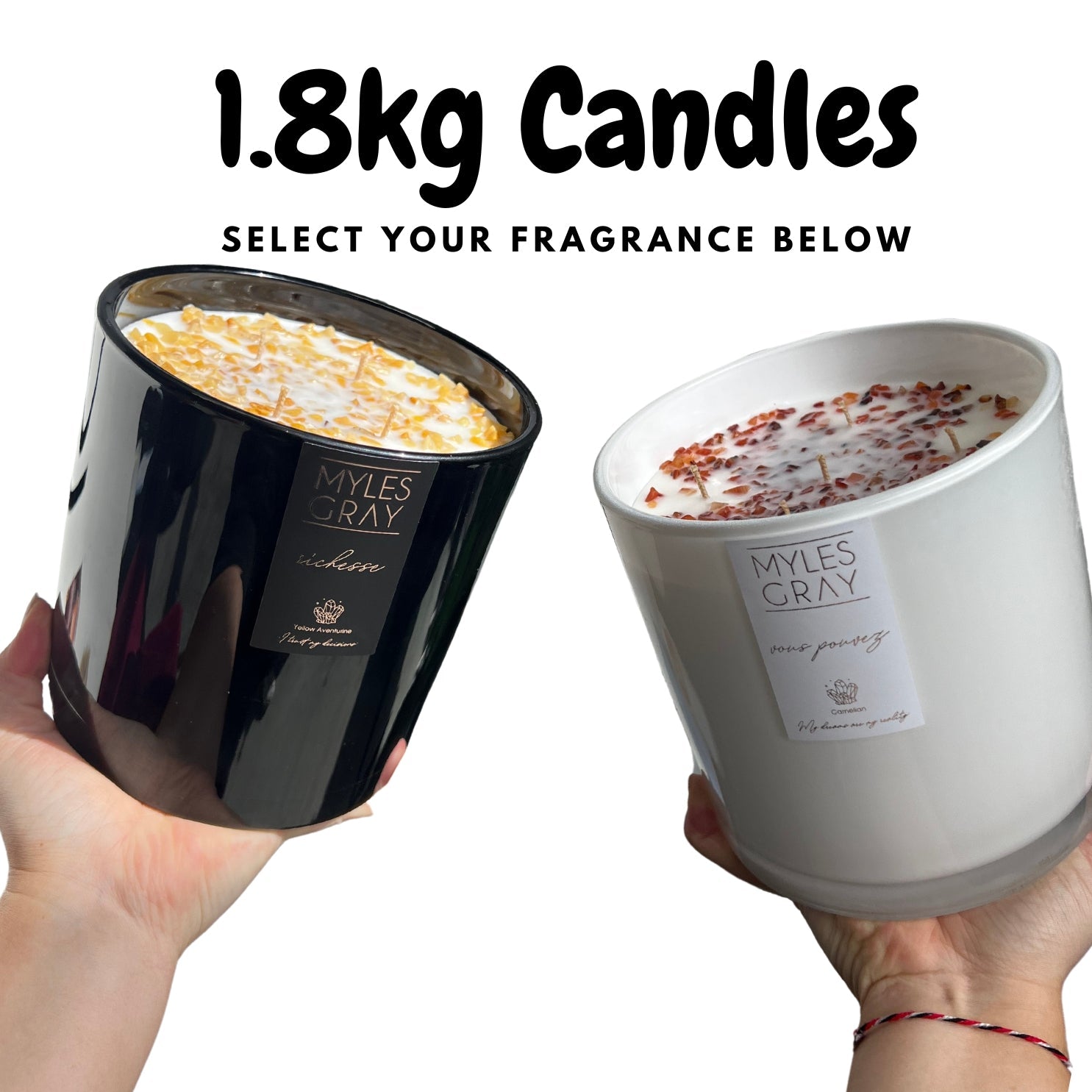 1.8 KG Jumbo Candle - Myles Gray