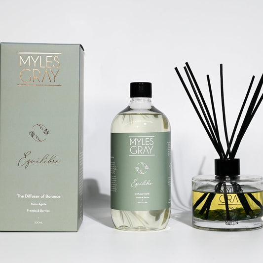 Equilibre Diffuser & Refill combo pack - Myles Gray