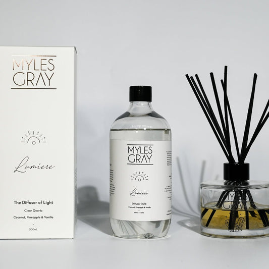 Lumiere Diffuser & Refill combo pack - Myles Gray