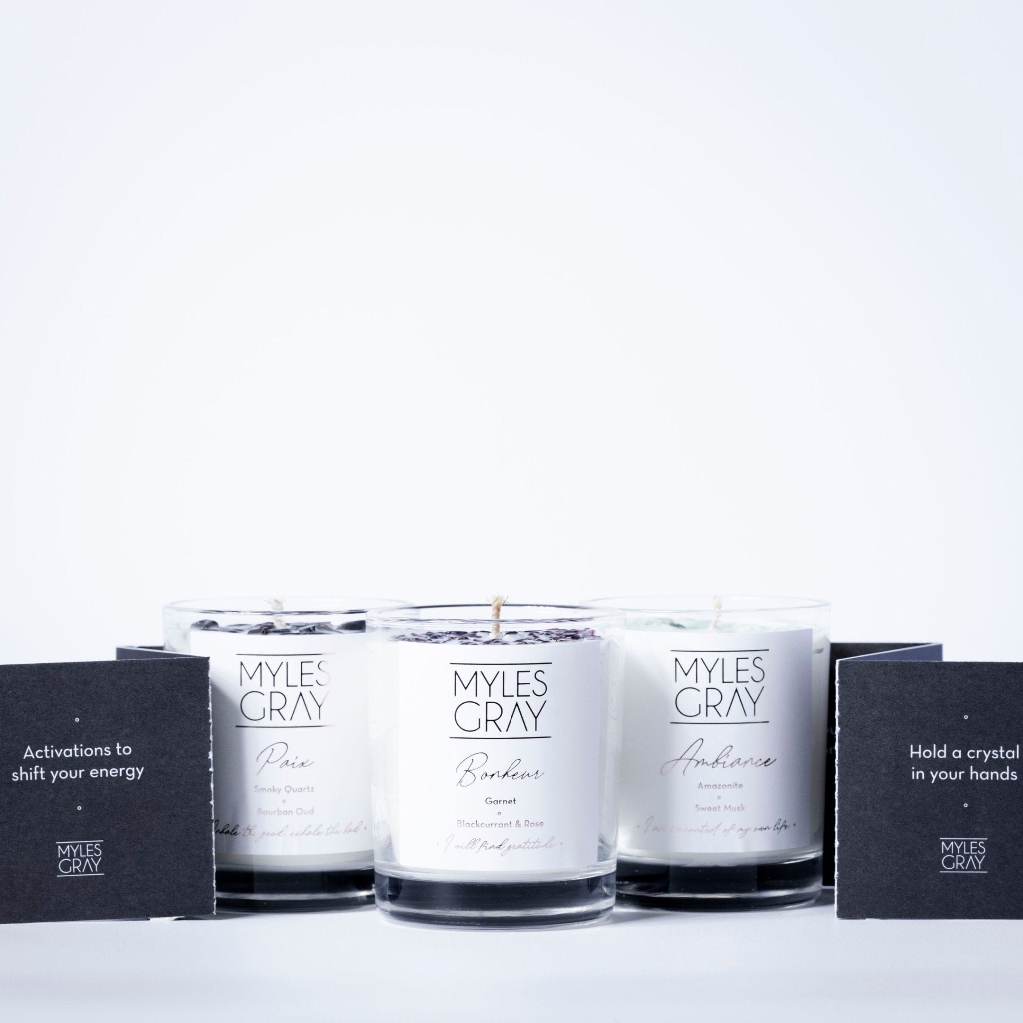 Luxury Candle Trio - Myles Gray