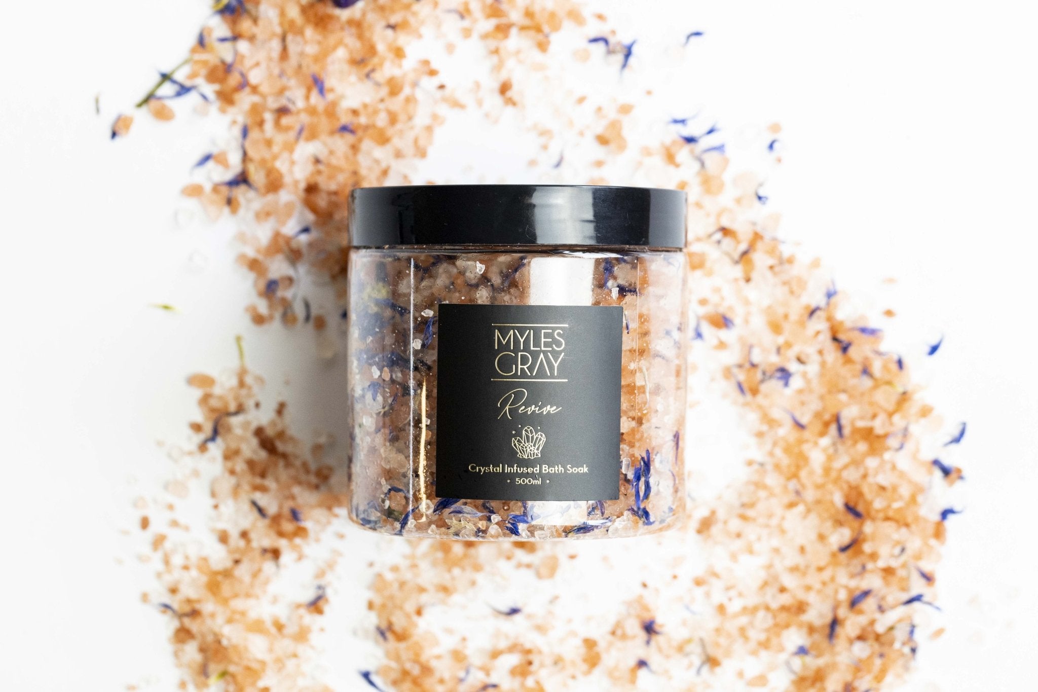 Revive | Crystal Infused Bath Soak - Myles Gray