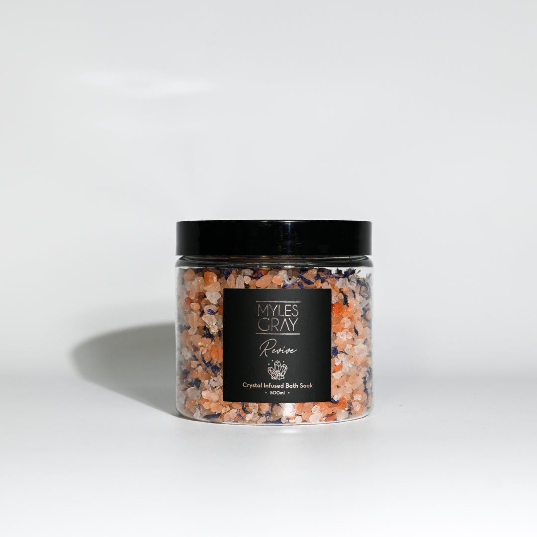 Revive | Crystal Infused Bath Soak - Myles Gray